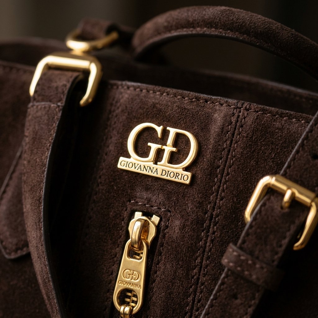 Kazar Kenna Taschendetails in Gold